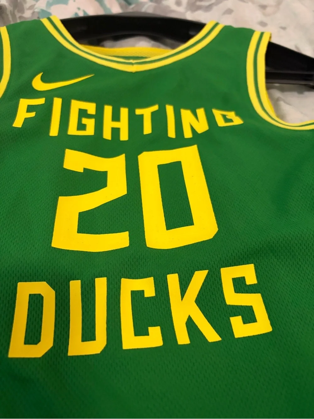 Kids Nike Oregon Ducks Sabrina Ionescu basketball jersey